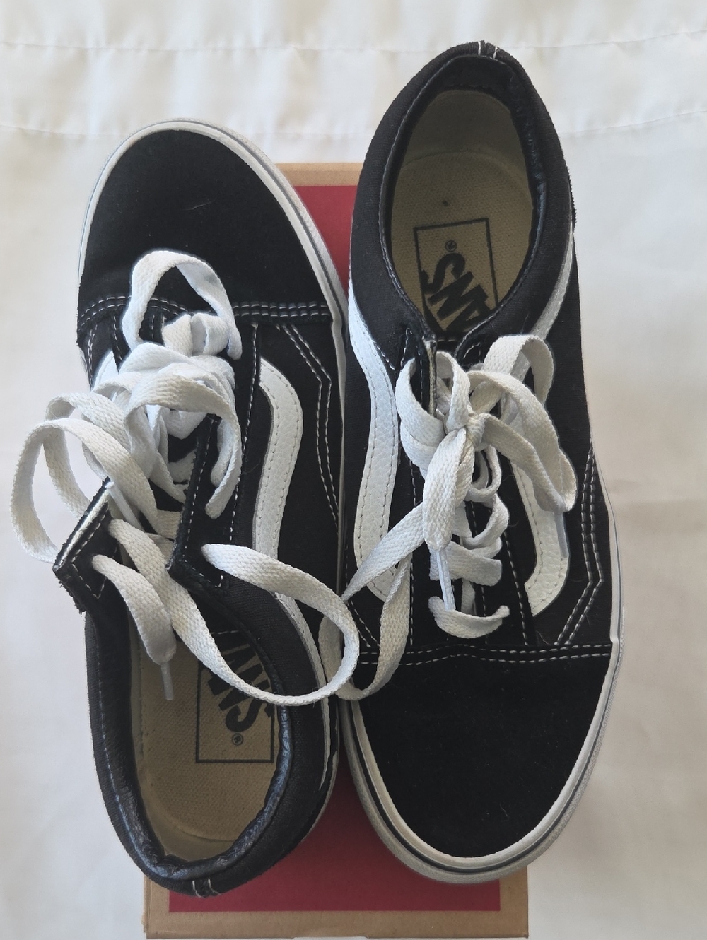 Vans Kids Black and White‎ Old Skool Skate Sneakers